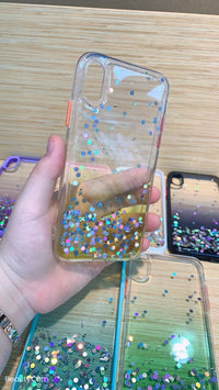 Gradient glitter phone case