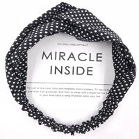 Korean cross hair band Cloth headdress