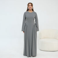 Plus-size Middle Eastern Long-sleeve Dress