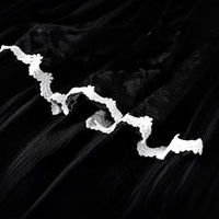 Womens Casual Versatile Lace-trimmed Skirt