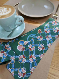 Silk streamer scarf