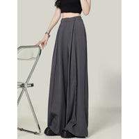 Gray Suit Pants For Women Spring And Autumn New High Waist