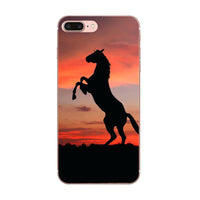 Compatible with Apple , Painted protective cover animal race phone case