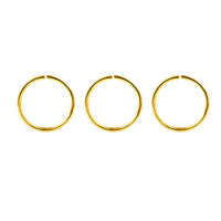 Stainless Steel Nose Ring 5 Colors Piercing Jewelry