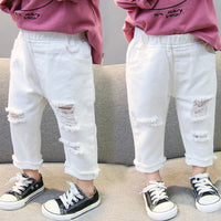 Baby girl ripped jeans