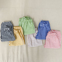 New Children's Anti - Mosquito Pants Plaid Casual Pants For Men