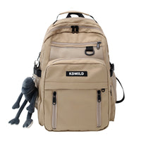 High School Students All Match Large Capacity Multi Layer Backpack