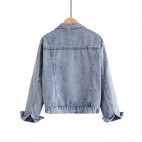 Women's Loose-Fit SpringAutumn New Denim Jacket