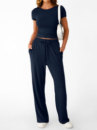 New Casual Slimming Y2K Two-Piece Set For Women