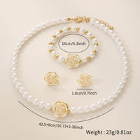 New Floral Design Womens Jewelry Set