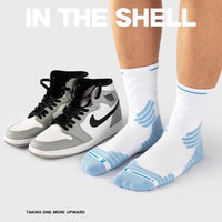 Mens Mid Length Sweat Resistant Non-Slip Training Socks