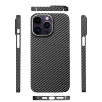Frosted Hard Kevlar Aramid Carbon Fiber Phone Case
