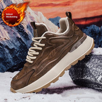 Comfortable Soft Bottom Waterproof Leather Surface Sports Casual Shoes