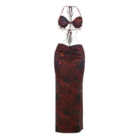 Bohemian Slim-fit Backless Sexy Chic Resort Dress