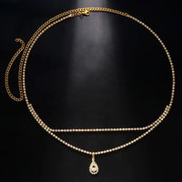 Multi-layer Rhinestone Waist Female Sexy Body Chains
