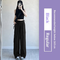 Purple Parachute Work Pants For Women