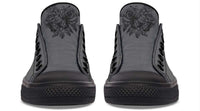 Fashion Printed Couple High Top Canvas Shoes