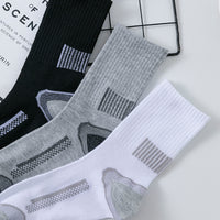 Stripe Sports Long Socks Sweat-absorbent, Comfortable And Breathable