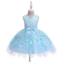 Clothing Baby Girls Middle And Small Children Kindergarten Dresses