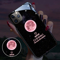 Compatible with Apple, Fundas de teléfono con luz Led para iPhone 11, 8, 7, 6, 6s Plus, XS, Max, XR, X, SE, , Accesorios luminosos
