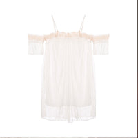 Lace nightdress suit