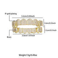 Dianyi Ornament Full Diamond Hip Hop Pointed Tooth Socket