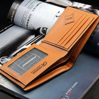 Men's Wallet Multi-Card Slot Creative Plaid Card Case