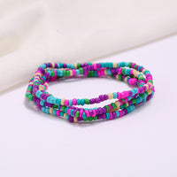 Women's Colorful Beaded Elastic Waist Chain
