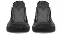 Fashion Printed Couple High Top Canvas Shoes
