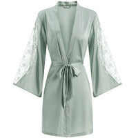 Ice silk halter suspender nightdress