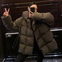 Women's Fashion Loose Thickening Keep Warm Coat