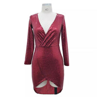 Sparkly Evening Gown Sexy Party Dress