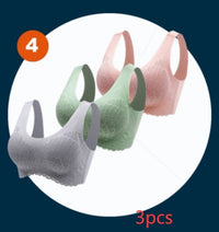 Non-Marking Underwear Female Angel Wings No Steel Ring Gather Bra