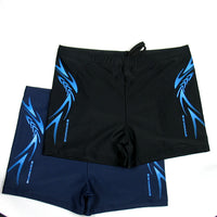 Men's boxer swimming trunks