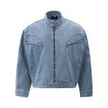 Denim Jacket Men's Punk High Street Fashionable Design Sense
