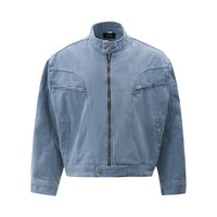 Denim Jacket Men's Punk High Street Fashionable Design Sense