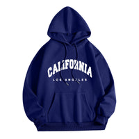 Hoodie With Letter Print Sweater