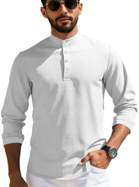 Men's Long-sleeved Casual Cardigan