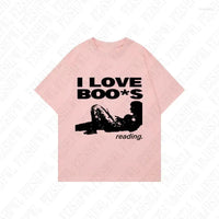 Short-sleeve T-shirt With A Punk Harajuku-style Graphic Print
