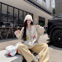 New Cute Youth-looking Three-dimensional Bow Sweater For Women
