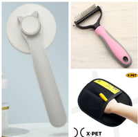 Pet Long-haired Dogknot Comb Double-sided Blade Dog