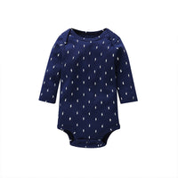 Baby jumpsuit with long sleeves