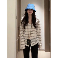 Single-button Thin Sun Protection Shirt