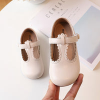 Soft Soled Toddler Girls' Small Leather Shoes