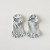 Men's Cotton Deodorant And Sweat-absorbing Breathable Five Toe Socks