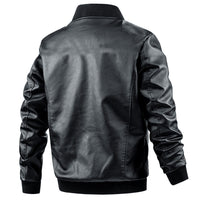 Men's Spring And Autumn Korean Casual Leather Jacket