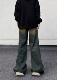 Vintage Do Old Gradient Jeans For Men