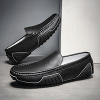 Cowhide Gommino Men's Autumn British Trendy Men