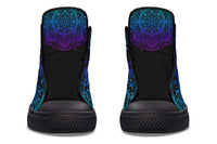 Printed Couple High Top Canvas Shoes