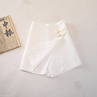 White casual suit pants